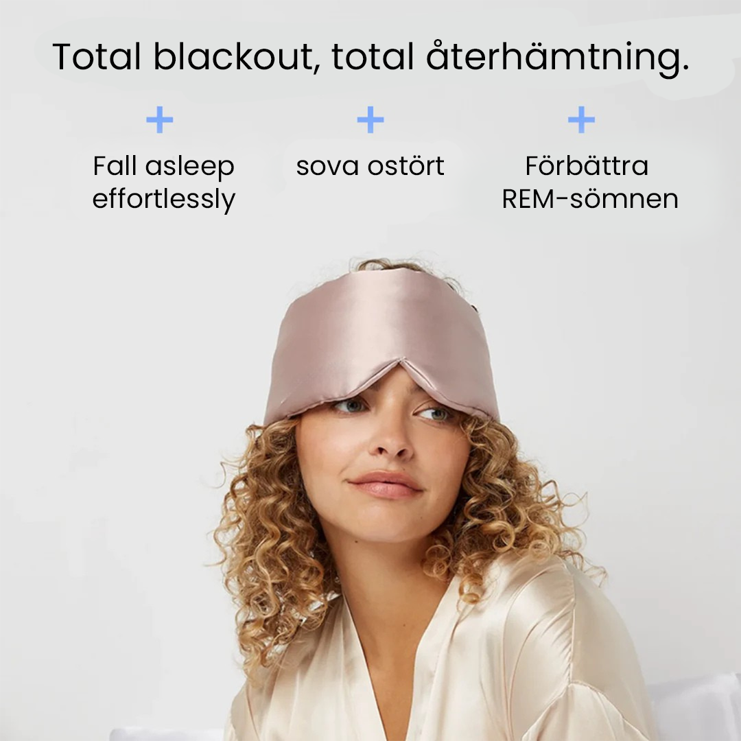 Deep Sleep Mask med premium silke